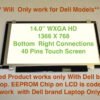 Dell VOSTRO 14 5480 Replacement 1366×768 Laptop Screen